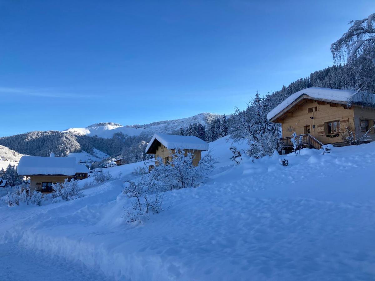 Chalets Savoie Les Chalets D'Heidi Notre-Dame-de-Bellecombe Kültér fotó