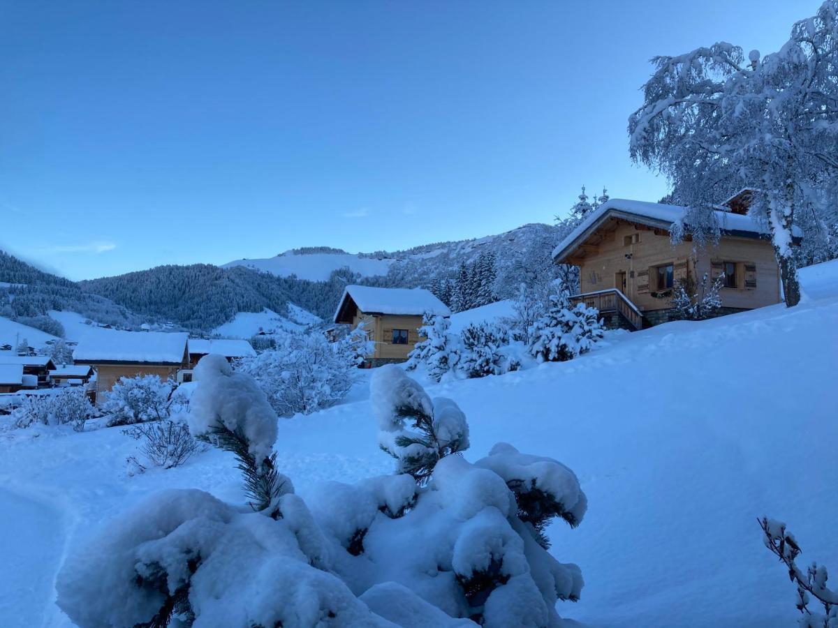 Chalets Savoie Les Chalets D'Heidi Notre-Dame-de-Bellecombe Kültér fotó