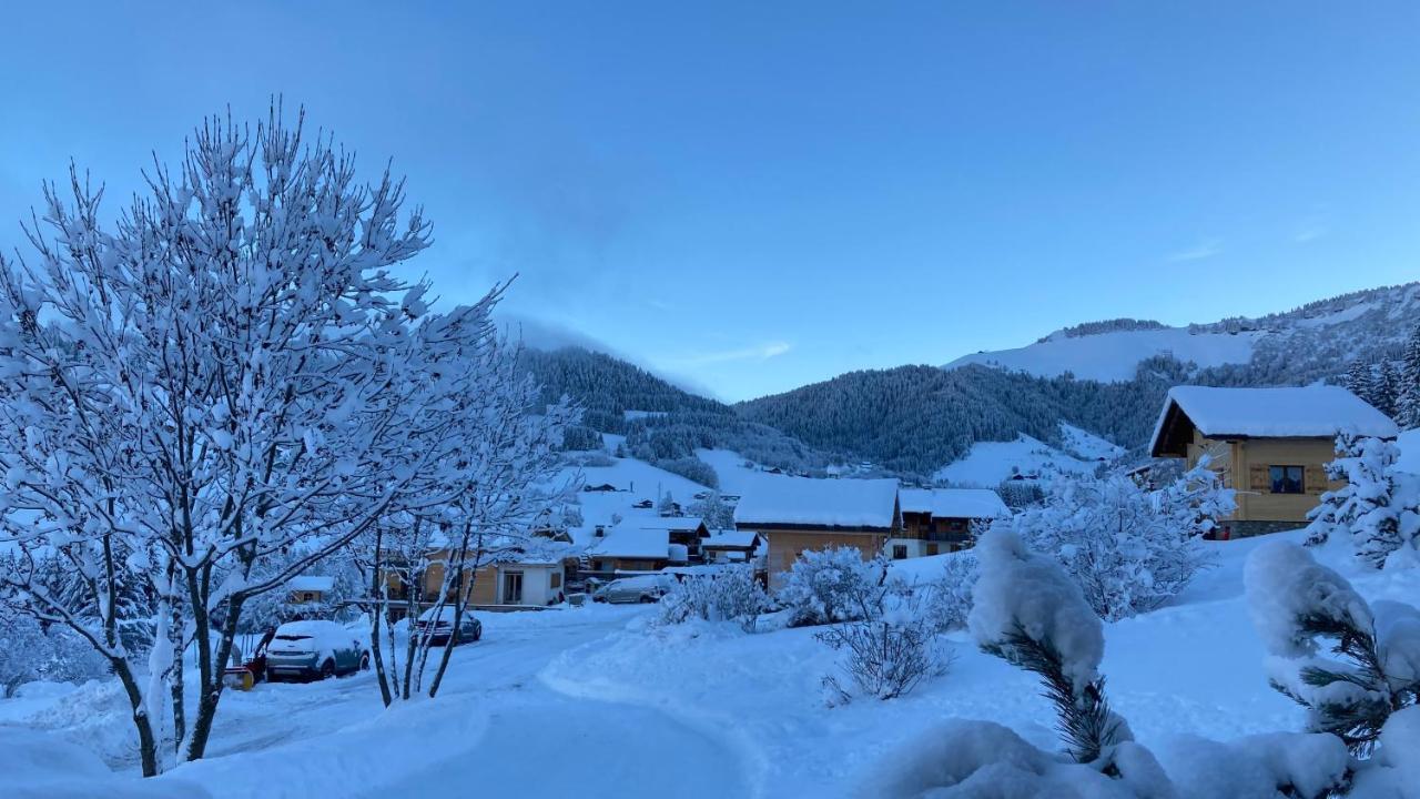 Chalets Savoie Les Chalets D'Heidi Notre-Dame-de-Bellecombe Kültér fotó
