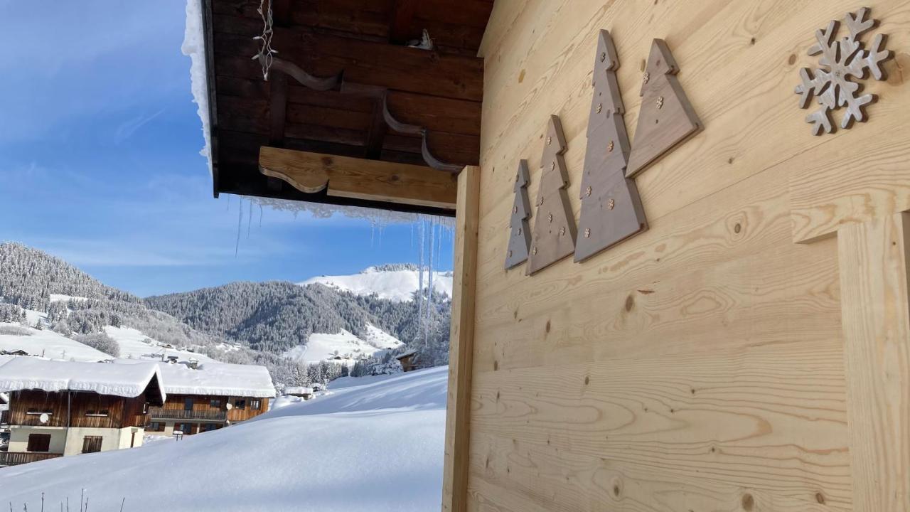 Chalets Savoie Les Chalets D'Heidi Notre-Dame-de-Bellecombe Kültér fotó
