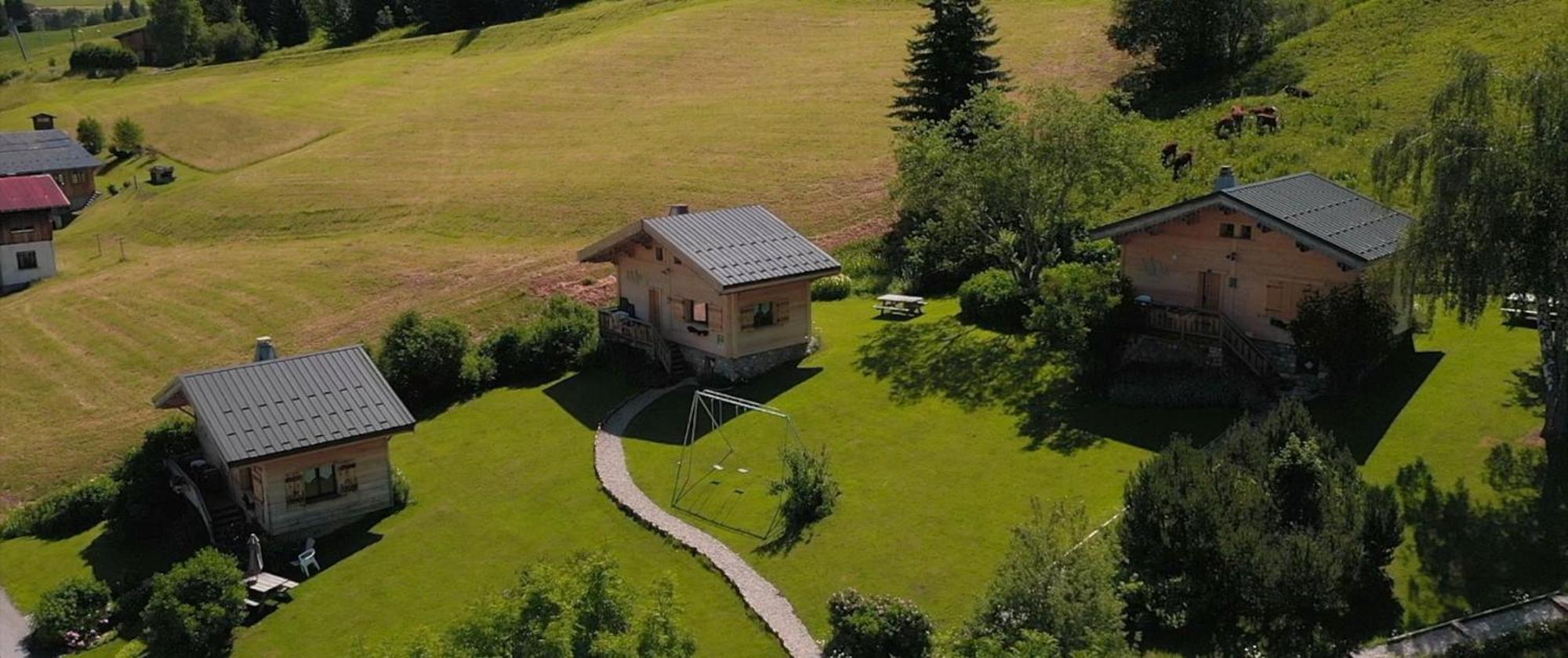 Chalets Savoie Les Chalets D'Heidi Notre-Dame-de-Bellecombe Kültér fotó