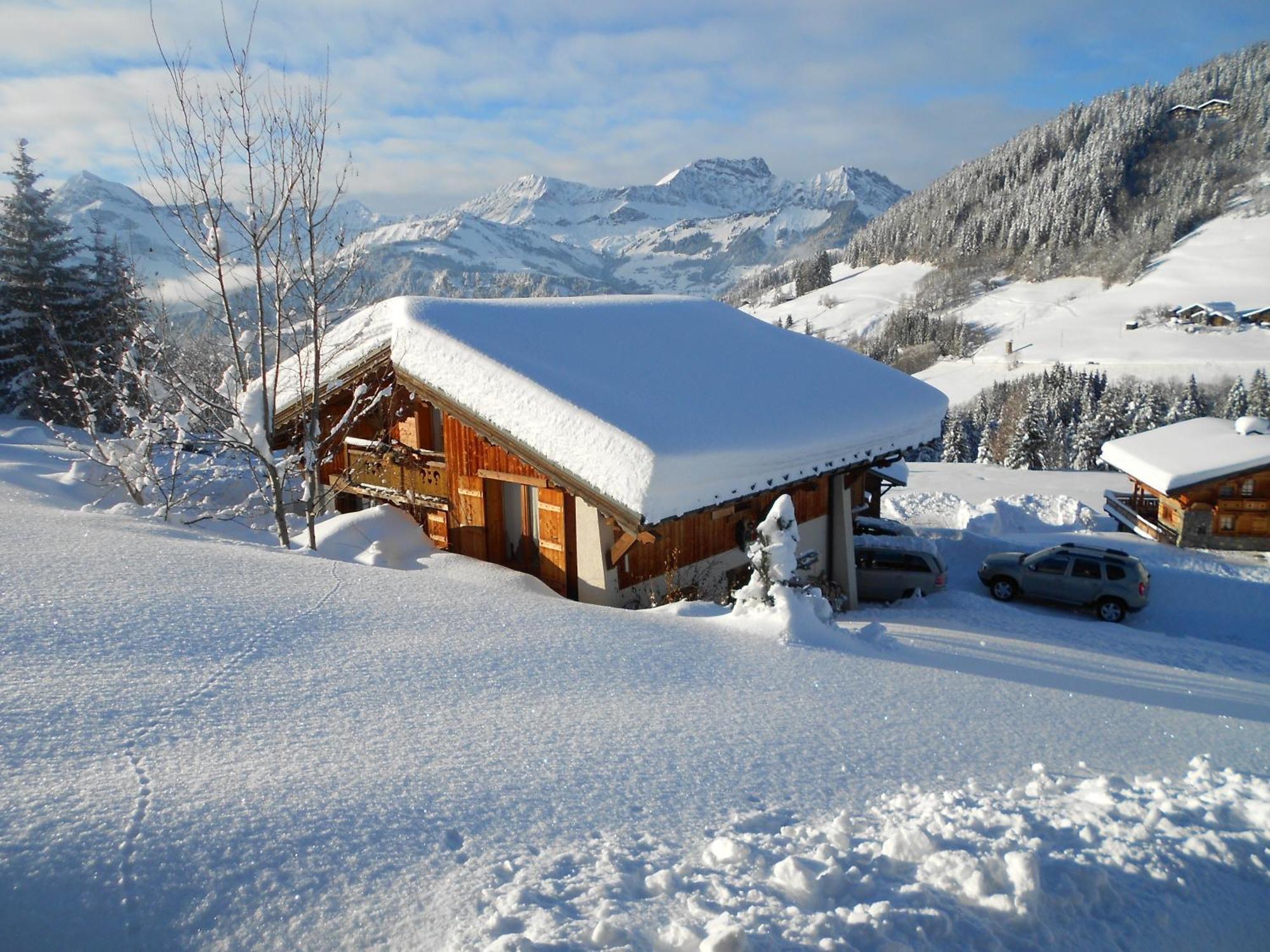 Chalets Savoie Les Chalets D'Heidi Notre-Dame-de-Bellecombe Kültér fotó