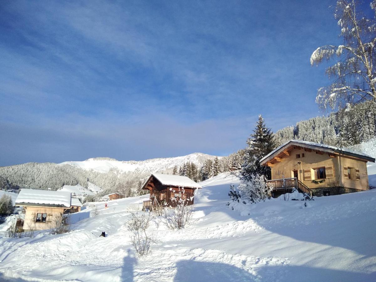 Chalets Savoie Les Chalets D'Heidi Notre-Dame-de-Bellecombe Kültér fotó